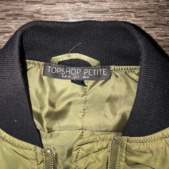 TOPSHOP Bomber Jacket - Picture 3 of 3
